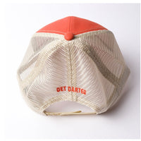 Rhinodart Orange Mesh Back Trucker Hat