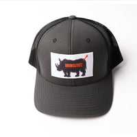Rhinodart Black Mesh Back Trucker Hat