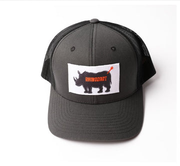 Rhinodart Black Mesh Back Trucker Hat